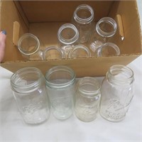 Ball Canning Jars - Assort Sizes - 2 Wide Mouth