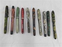 10 Vintage fountain pens, cool designs