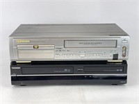 Toshiba DVD Cassette Recorder & Emerson VCR/DVD