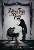 Addams Family Values 1993 original one sheet movie