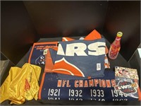 Collectible Chicago Bears Banners.