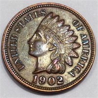 1902 Indian Head Penny Uncirculated