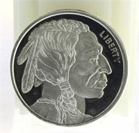 One Ounce - Buffalo .999 Fine Silver Round