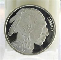 One Ounce - Buffalo .999 Fine Silver Round