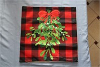 Pillow Cover: Mistletoe