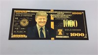 Donald Trump Collectible Gold/Black Bill