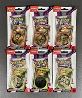 Six 2023 Pokemon Trading Card Packs