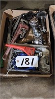 Pipe Wrench, Flaring Tool Chisels, More