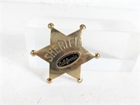 Vintage Sheriff Badge Replica