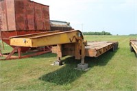 1963 Hyster 8' x 30' Lowboy Trailer #