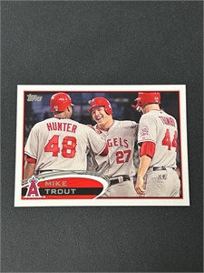 2012 Topps Mike Trout #446 2nd Year Card