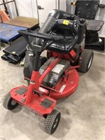 Snapper gas riding mower with bagger unit