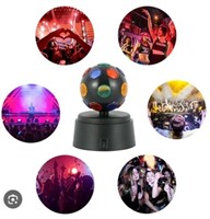 Disco Ball Lights Mini Rotating Lights 2pcs