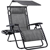 X24  Best Choice Zero Gravity Recliner Chair Gray