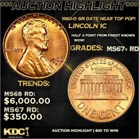 ***Auction Highlight*** 1960-d Sm Date Lincoln Cen