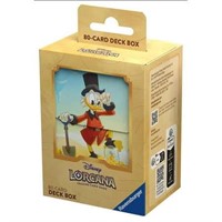 $14  Disney Lorcana Scrooge Deck Box (80 cards)