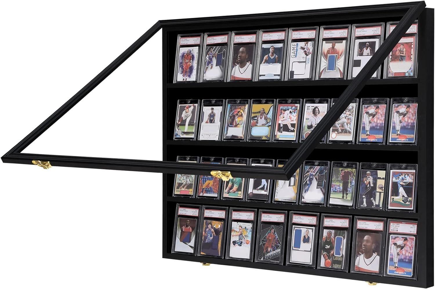 VERANI Baseball Display Case  36 Card Frame