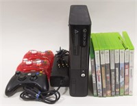Xbox 360 Console & Game Lot