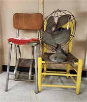 Costco Style Chair, Vintage Westinghouse Fan