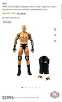 New 33 pcs; WWE Top Picks Elite Collection Randy
