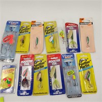 12 New Fishing Lures Vobrax Panther Martin Plus