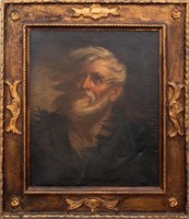 Charles E. Cridland Portrait of Saint Oil, 19th C.