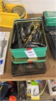 Lot of Drill Bits and other items