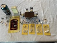 KITCHEN MINIATURES/DOLL HOUSE LOT