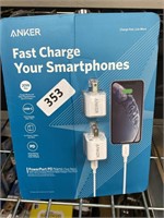 Anker powerport PD nano wall charger 2pc