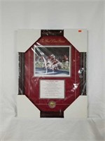 Signed Daniel Moore "Goal Line Stand" A.P. Print