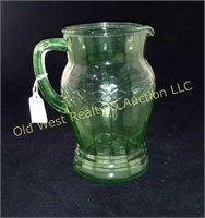 Green depression pitcher