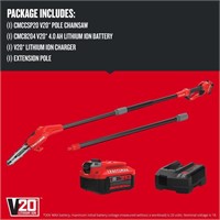 $149  CRAFTSMAN V20 8-in Cordless Pole Saw