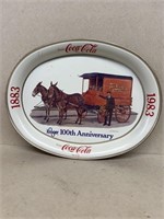 Coca-Cola tray Kroger 100th anniversary