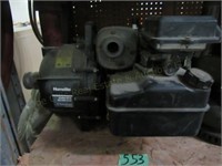 B&S 5hp Motor W/ Homelite Trash Pump