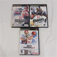 PlayStation 2 Games Lot - NASCAR - NCAA