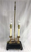 Brass Grand Plaza Hotel table lamp