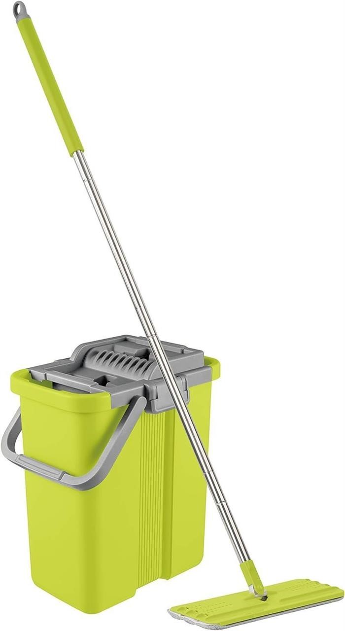 Squeezy Clean Self Cleaning Flat mop System