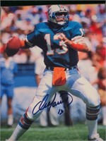 Dan Marino Signed Photo w/ COA in Toploader 8x10