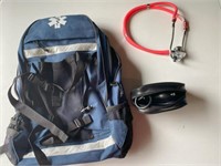 Backpack with Medical Supplies