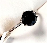 $1265 14K  Black Diamond(0.51ct) Ring