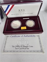 US Olympic coin set, 1 is 90% silver