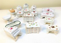 porcelain doll house furniture