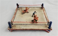 Wrestling Ring W/ Figures Custom Diorama