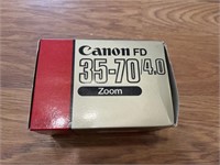 Canon FD 35-70/4.0 zoom lens