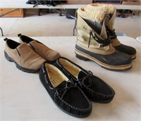 Land's End shoes, Pro Line boots & slippers size 9