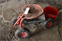 Garden Seat Cart