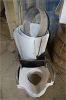 Collection of Aluminum - Toilet Seat