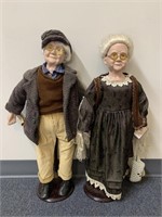 Goldenvale collection porcelain dolls Tammy and