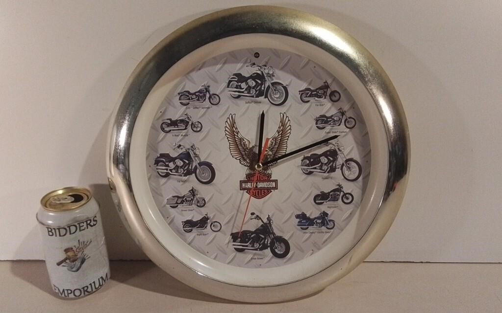 Harley-Davidson Wall Clock Working