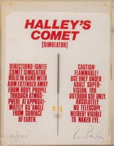Rick Parker "Halley's Comet (Simulator)" Mix Media